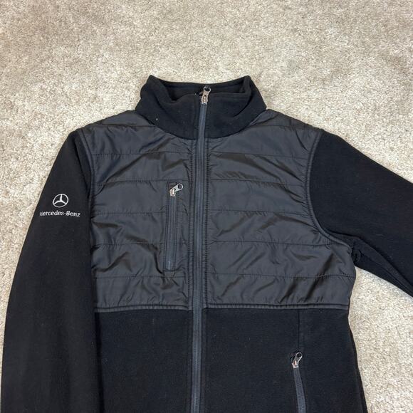 Mercedes Benz Collection Fleece Full Zip Jacket Men's Small - Picture 2 of 10